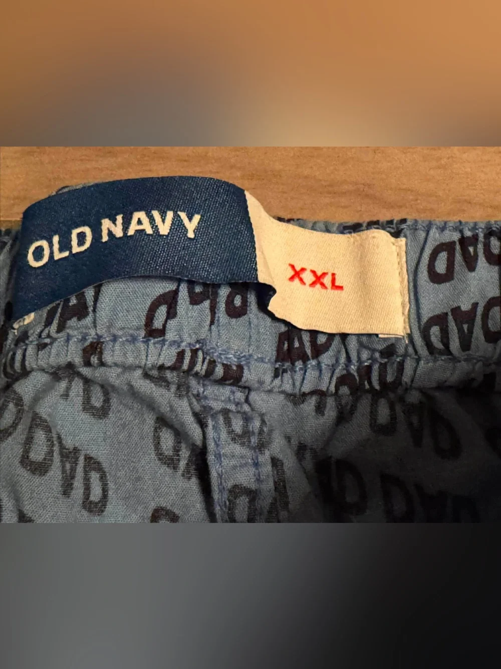Old Navy Men's blue 'RAD DAD' Print Boxer Briefs XXL